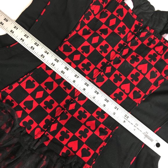 TRIPP NYC Y2K VTG Goth Corset Dress Layered Tutu Skirt LRG - Picture 11 of 16